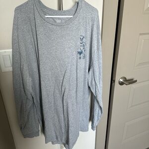GAP Heather Gray Casual Tee